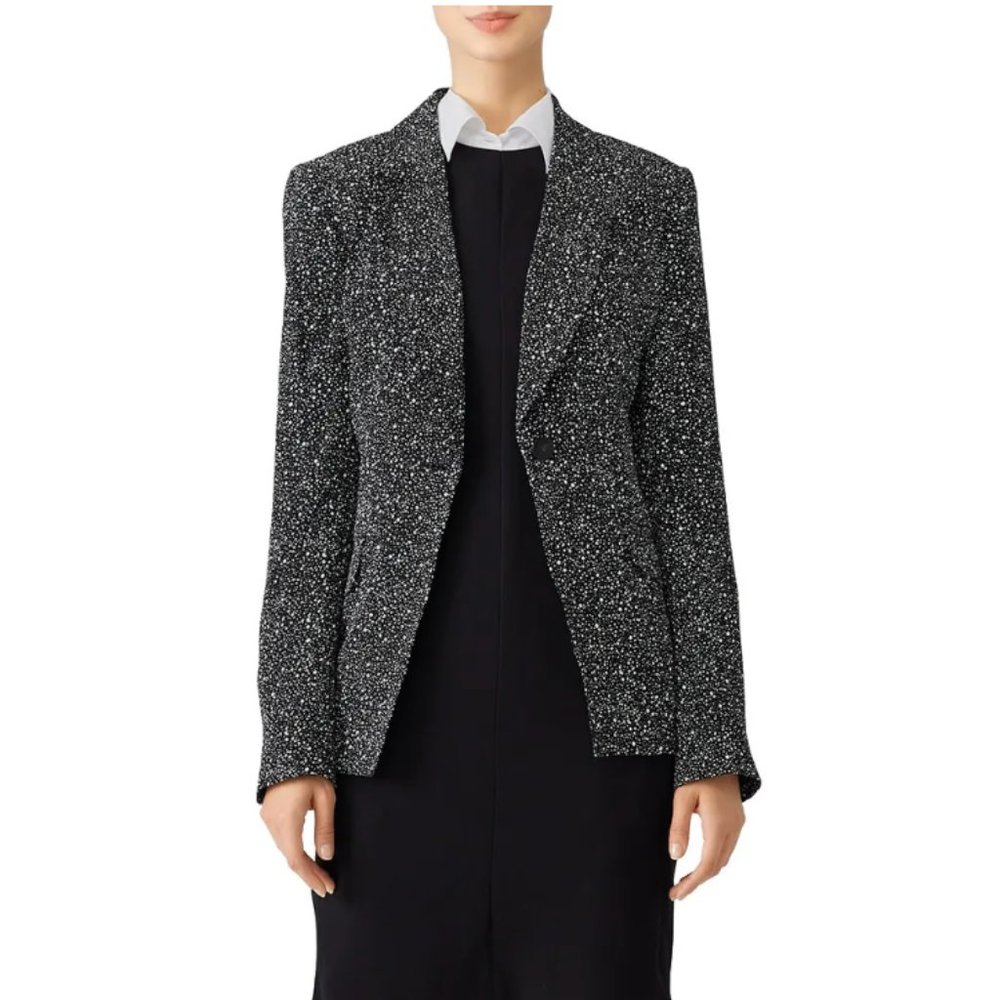 Diane von Furstenberg Galaxy Crepe Blazer